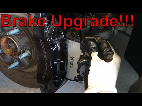 Brake Pad Upgrade & Install! - C7 Corvette Stingray Z51