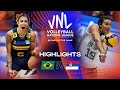 🇧🇷 BRA vs. 🇷🇸 SRB - Highlights Week 2 | Women's VNL 2023