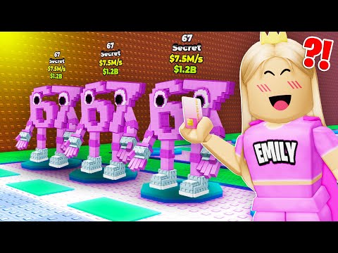 EMILY kauft MÄDCHENBASE in ESCAPE TSUNAMI für BRAINROTS! 😱🔥