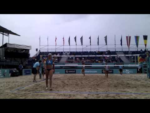 Holtwick / Semmler ziehen ins Halbfinale der EM ein.