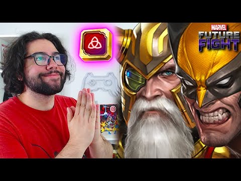 I was BLESSED by Odin and Wolverine on this day - Marvel Future Fight