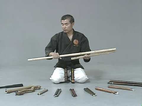 mastering nunchaku with Mikio Nishiuchi okinawan kobudo karate weapons