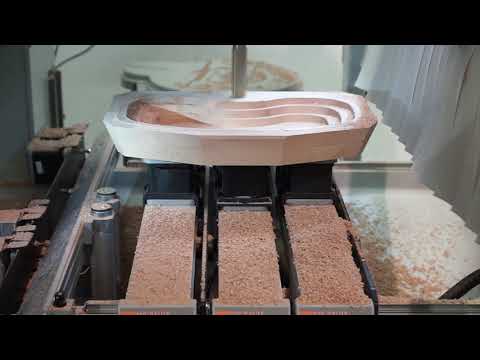 3D-Bearbeitung mit HOLZ-HER 5-Achs-Technik und 3D-Master