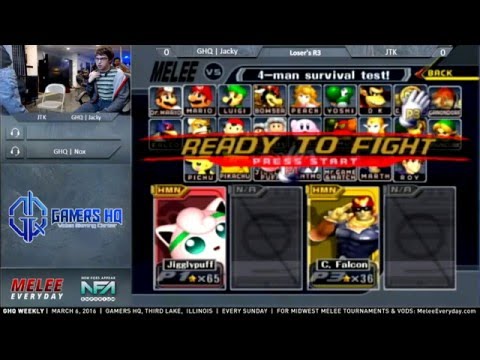 GHQ Weekly [3/6/16] - GHQ | Jacky (Jigglypuff) vs. JTK (Falcon) - Loser's R3