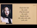 JENNIE F T S Lyrics