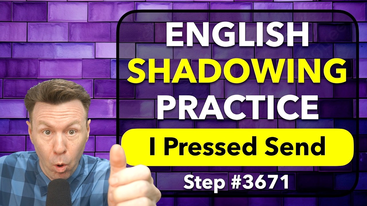 Repeat-After-Me + English SHADOWING Practice Fluency Training