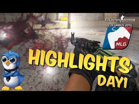 CS GO MLG COLUMBUS 2016 Highlights Day #1