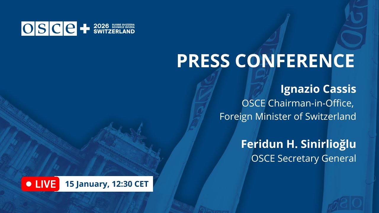Chairman-in Office Inaugural Press Conference