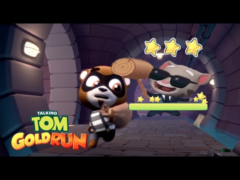 Talking Tom Gold Run in China ✔ New! 2017 Agent Tom Gameplay China Update
