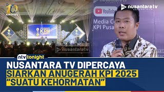 Download lagu Nusantara TV Jadi Tuan Rumah Anugerah KPI 2025, Direktur NTV: Suatu Kehormatan | NTV TONIGHT mp3