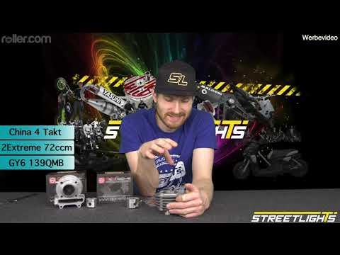 Streetlights.de & Roller.com China 4Takt Roller 72ccm Zylinder , Baotian, Benzhou, Rex, 139QMB