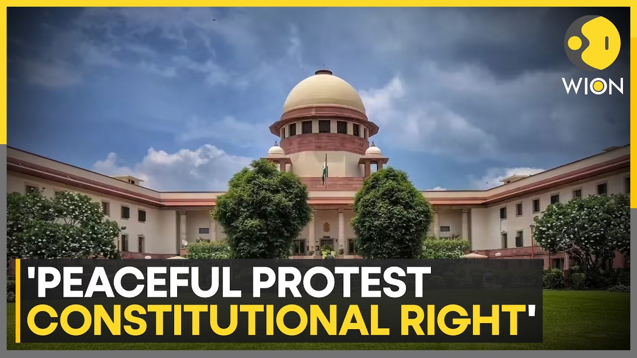 Supreme Court to Hear Petitions on CJP Protest Crackdown on Tuesday | WION News