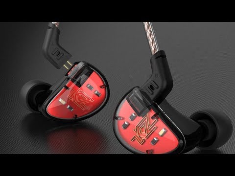 KZ AS10 5BA Balanced Armature Driver HIFI Bass Earphones.(link in description)