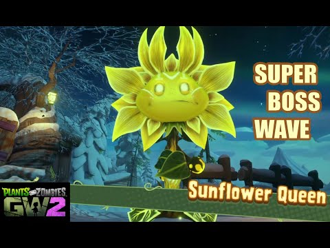 Sunflower Queen** SUPER BOSS WAVE**  Graveyard Ops - Plants vs Zombies - GW2