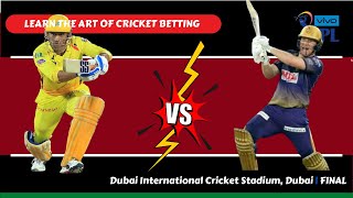 IPL 2021 FINAL | Chennai Super Kings V Kolkata Knight Riders | Cricket Betting Tips