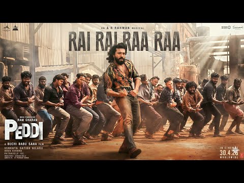 PEDDI – Rai Rai Raa Raa Video Song | Ram Charan | Janhvi Kapoor | A R Rahman | Mohit Chauhan 