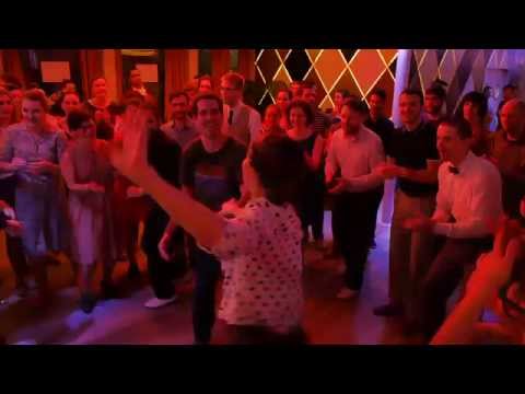 Lindy Shock 2015 - Sunday Night Jam Circle to The Gramophonia Hot Jazz Orchestra