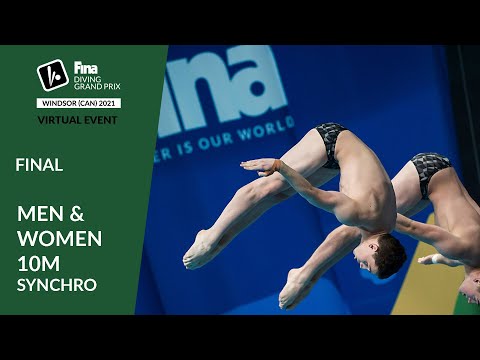 Re-LIVE | Men & Women 3m Synchro Final | FINA Diving grand Prix 2021 - CAN