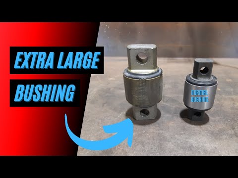 Installing the Largest Torque Rod Bushing Ever