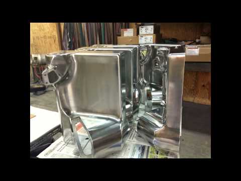 Polishing Aluminum on a Berkel Meat Slicer