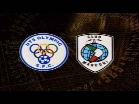 NSL 1995/96 Season - UTS Sydney Olympic vs  Marconi Fairfield Stallions