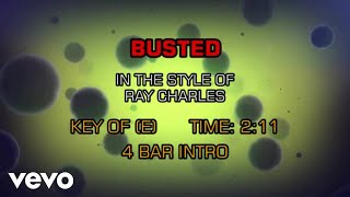 Ray Charles - Busted (Karaoke)