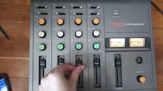 Video thumbnail for Vintage Mixer TEAC M-09 (Tascam) TEST by trertdr