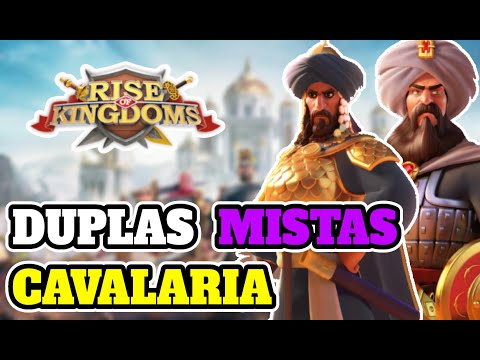 ⚔️As MELHORES combinações MISTAS de CAVALARIA Rise of Kingdoms