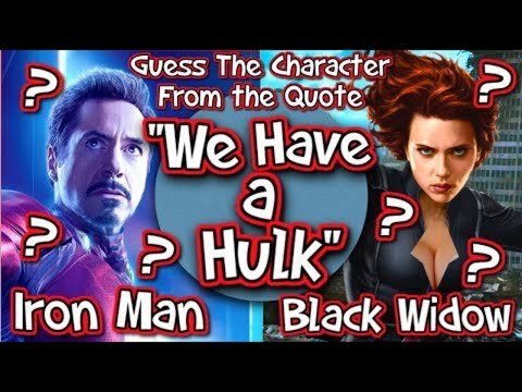 Guess The MCU CHARACTER from the QUOTE!! - SPIDER-MAN - IRON MAN - AVENGERS - CAPTAIN AMERICA