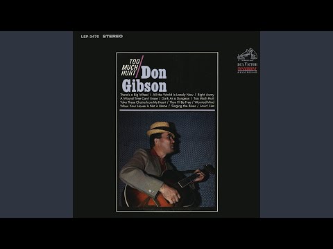 Too Much Hurt - Don Gibson