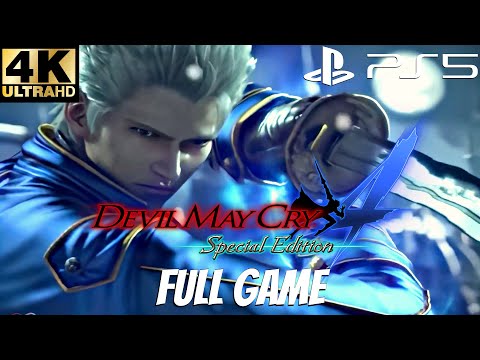 Devil May Cry 4 Special Edition - Vergil Gameplay Walkthrough FULL GAME PS5 (4K Ultra HD)