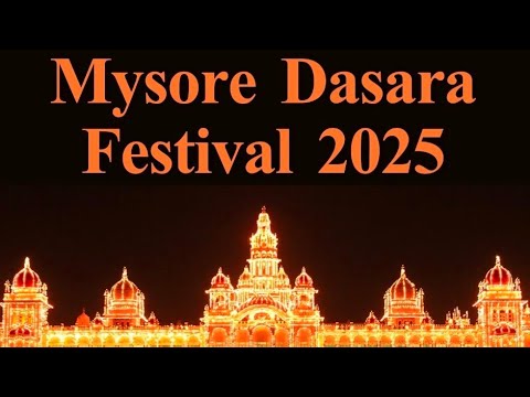 Mysuru Dasara Lighting2025 ಮೈಸೂರು ದಸರಾ#Street lightings palace lighting bright city @deepa chandu's