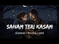 Sanam Teri Kasam (Slowed + Reverb) | Ankit Tiwari & Palak Muchhal | Lofi Mix | SSR Lofi