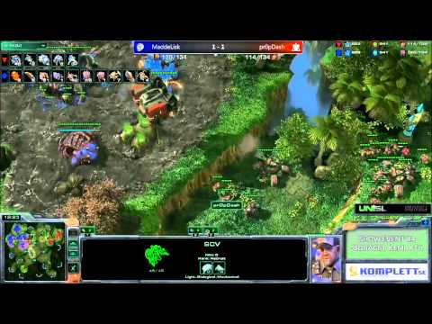 UniSL ShowMatch: MaddeLisk vs prOpDashj, ZvT, G3