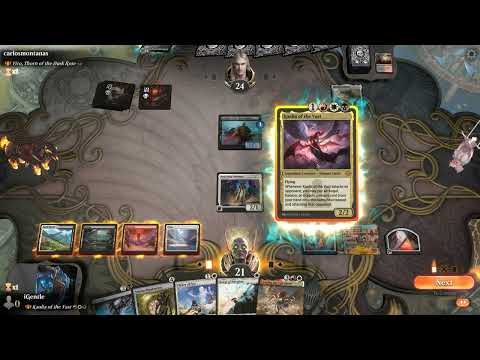 Magic  The Gathering Arena: Kaalia pf the Vast VS Vito, Thorn of the Dusk Rose