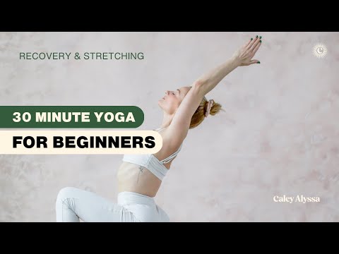 30 Minute Yoga Class For Beginners - Recovery & Stretching