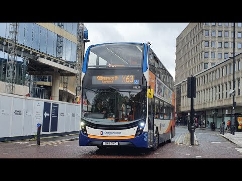 THRASH: Route 22 | SN16OYC/10637 - Stagecoach North East: ADL E40D/ADL Enviro 400MMC