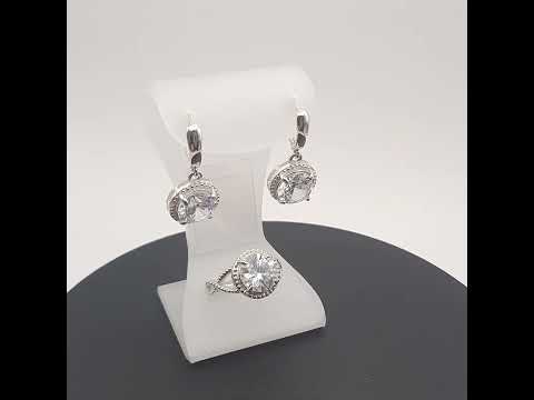 Серебряное кольцо и серьги Взгляд Дракона - фото 1 - id-p1237731959