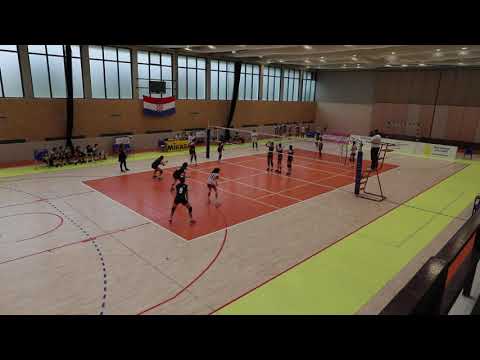 LIGA OSSDŽ za mlađe kadetkinje 2007+ 2. KOLO, II set utakmica OK SPLIT - OK  SINJ- (3:0 ) 13.11.2021