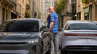 Lucid Gravity SUV black exterior