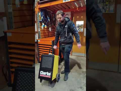 Clarke Industrial Dehumidifier 50Ltr 900W 230V - Image 2