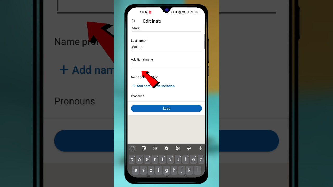LinkedIn Profile Additional Name Kaise Lagaye 😎 How To Add Additional Name On LinkedIn #shorts