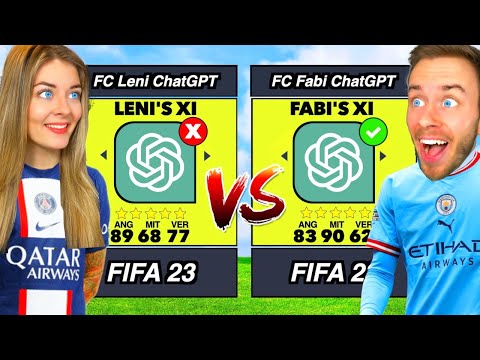 FC Fabi vs FC Leni - ABER ChatGPT bestimmt unsere Teams! ⚽️