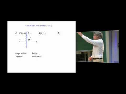 1re approche des transferts radiatifs : principales conditions aux limites thermiques