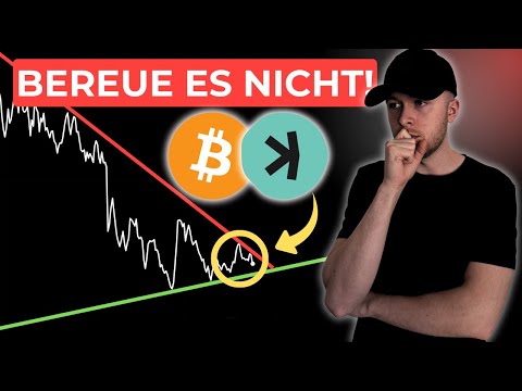 Crypto: This looks NOT GOOD for Kaspa! Bitcoin & Kaspa Analysis