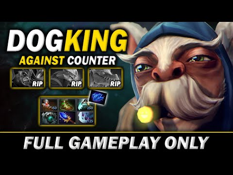 DOGKING Meepo against 3 Counter Elder Titan, Pangolier, and Winter Wyvern - Full Gameplay Meepo #441