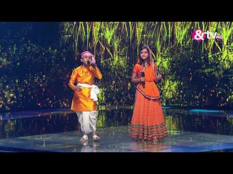 Vishwaprasad and Nishtha - Radha Kaise Na Jale - Liveshows - Episode 26 - The Voice India Kids