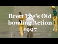 Brett Lee S Old Bowling Action In 1997