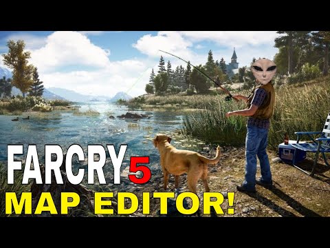 Far Cry 5 : PS4 ( Map Editor ) 20 Bears VS 10 Wolves & Explosions!!!!