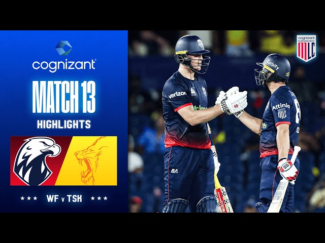 Cognizant Major League Cricket 2025 Match Highlights | Washington Freedom vs Texas Super Kings
